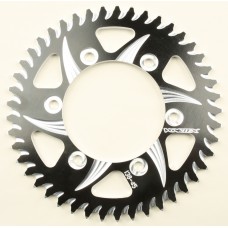 REAR CAT5 SPROCKET ALUMINUM 45T-530 BLK KAW/SUZ/YAM