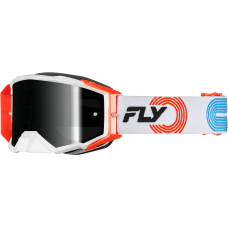 ZONE ELITE GOGGLE GREY/RED/BLU W/ BLACK MIRROR/SMOKE LENS