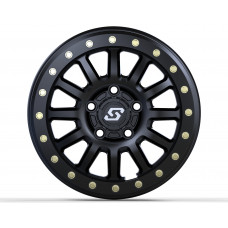 SANO BDLK WHEEL 15X7 5/4.5 6+1 (+50MM) BLACK