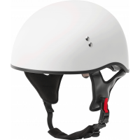 HH-65 HALF HELMET NAKED MATTE WHITE 2X
