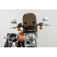 HD-3 TOMBSTONE W/S DARK SMOKE W/CHROME HARDWARE 1 1/4