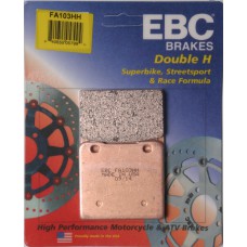 BRAKE PADS FA103HH DOUBLE-H SINTERED