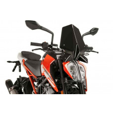 WINDSCREEN RACING BLACK KTM
