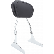 STD ROUND SISSY BAR W/PAD CHROME HON VT1300 SABRE 10-14