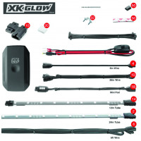 34PC XKCHROME RGB UTV KIT