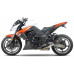 EXHAUST STREET R-77 SLIP-ON SS-CF-CF DUAL