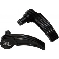 NL SADDLEBAG LEVER BLACK FLH/FLT 14-25