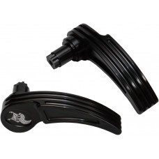 NL SADDLEBAG LEVER BLACK FLH/FLT 14-25