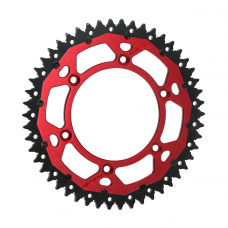 ALUMINUM REAR SPROCKET 49T RED BETA