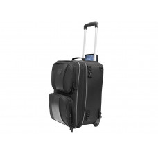 ROUTE 1 HWY ROLLER TOUR TRUNK /BACKREST BAG BLACK