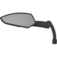 MIRROR APACHE W/ KNIFE STEM MATTE BLACK LEFT