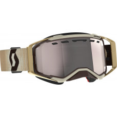 PROSPECT SNWCRSS GOGGLE BEIGE/BRN ENHNCR SLVR CHROME