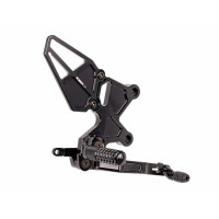 REAR SET COMPLETE BLK KAW REAR SET COMPLETE BLK KAW