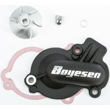 WATERPUMP COVER & IMPELLER KIT BLACK KTM/HUS/GAS