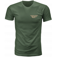 FLY STAPLE TEE GREEN 2X
