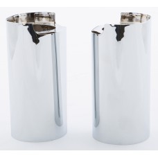 UPPER FORK TUBE COVERS CHROME TOURING 14-UP