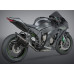 EXHAUST RACE ALPHA-T 3QTR SLIP-ON SS-CF-CF