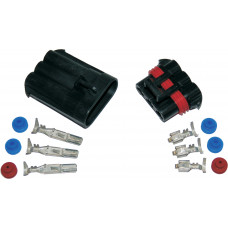 AMP POWER PLUG KIT MALE/FEM QCK DSCNNCT SADDLE BAG AMPS