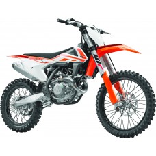 REPLICA 1:6 RACE BIKE 17 KTM 450SX-F ORANGE