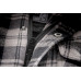 MARKSMAN FLANNEL BLACK/GREY LG