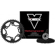 SPROCKET/CHAIN KIT STL/STL 14/47T SIL SX3 520-110L BLK