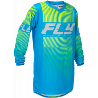 YOUTH F-16 JERSEY BLUE/HI-VIS YL