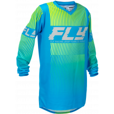 YOUTH F-16 JERSEY BLUE/HI-VIS YL