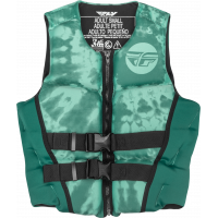 WMN'S NEOPRENE FLOTATION VEST DARK TEAL/LIGHT TEAL LG