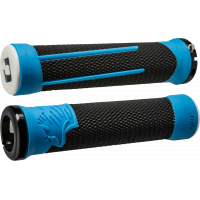 AG-2 MTB/BMX GRIPS BLACK/BLUE W/BLUE