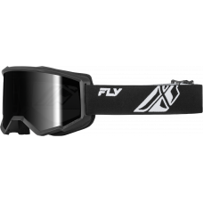 FOCUS  GOGGLE  BLACK/WHITE W/DARK SMOKE HYDROPHOC LENS