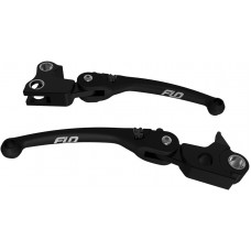 MX STYLE LEVER SET BLACK `14-16 FLH/FLT