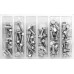 M6 10MM HEX FLANGE BOLT ASSORTMENT 80 PIECE KIT