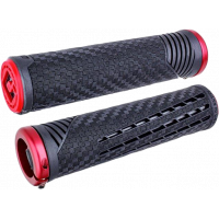 CF11 V2.1 BMX GRIPS PEARL BLK/RED W/MATTE RED