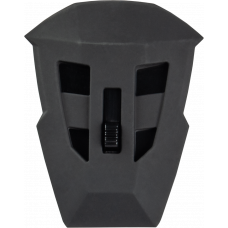 MD-74 MOUTH VENT W/SCREWS MATTE BLACK