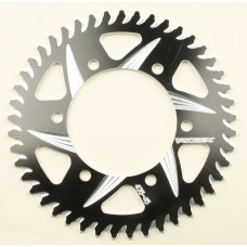 REAR CAT5 SPROCKET ALUMINUM 45T-520 BLK KAW/SUZ/YAM