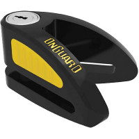 BOXER 8052 DISC LOCK BLK/YEL WITH REMINDER AND POUCH