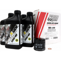 KAWASAKI SXS 4QT SYNTHETIC OIL CHANGE KIT