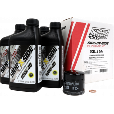 KAWASAKI SXS 4QT SYNTHETIC OIL CHANGE KIT