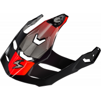 XT9000 PEAK VISOR TRAILHEAD RED