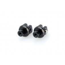 FOOTPEG ADAPTER RIDER BLACK