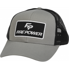 CURVED BILL HAT GREY/BLACK