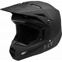 KINETIC LITE HELMET SOLID MATTE BLACK 2X