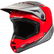 YOUTH KINETIC VISION HELMET RED/GREY YM