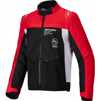 PRO-DURA JACKET BLACK/BRIGHT RED/WHITE 2X