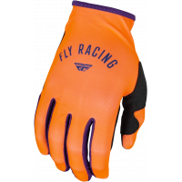 WOMEN'S LITE GLOVES NEON CORAL/DEEP PURPLE SM