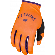 WOMEN'S LITE GLOVES NEON CORAL/DEEP PURPLE MD
