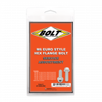 M6 EURO TORX FLANGE BOLT ASSORTMENT 100 PIECE KIT