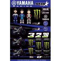 DECAL SHEETS YAMAHA