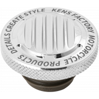 NL GAS CAP FINNED CHROME RACHET SCREW RH