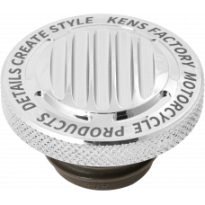 NL GAS CAP FINNED CHROME RACHET SCREW RH